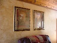 Modern masters Glazes and paints were used to produce this finish